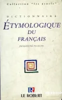 Dictionnaire étymologique du français vignette